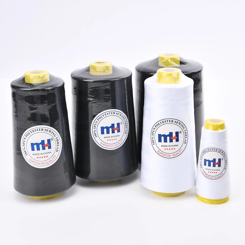 Wholesale 100% Spun Polyester Sewing Thread 40/2 with MH Dye Pattern Clothing Sewing Application Different Package Available