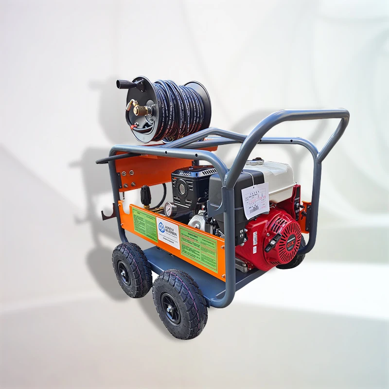 High pressure pipeline injection machine, gasoline commercial dredging and cleaning machine, cleaning municipal pipelines