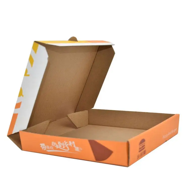 
Factory Price Custom Corrugated Brown Paper 12 inch Pizza Box 