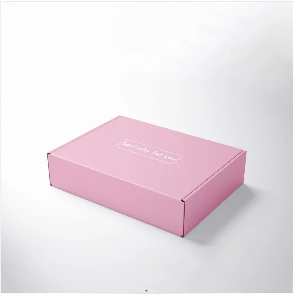 Custom Corrugated Cardboard Paper Clothes Shoe Wine Cosmetic Postal Mailer Mailing Shipping Gift Packing Packaging Carton Box