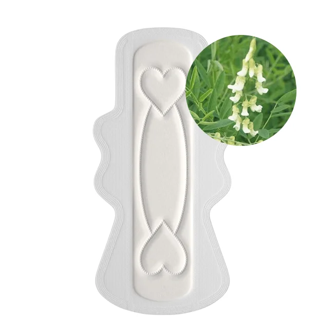 Breathable ladies sanitary pads  disposable alleviate itching 300mm underwear sanitary napkin herbal sanitary napkin