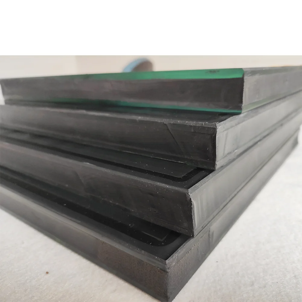 High Quality 8mm Black Toughened Glass Tint Temper Glass Low e Insulated Glass Panels