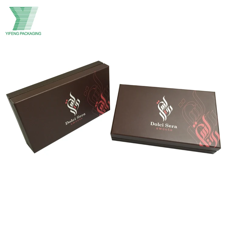Chinese manufacturers custom shoulder gift box packaging candy bean dessert gift set chocolate box with insert