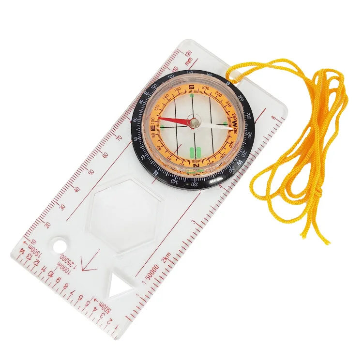 Navigation map compass with luminous S, E, W, N markings wholesale navigation tools