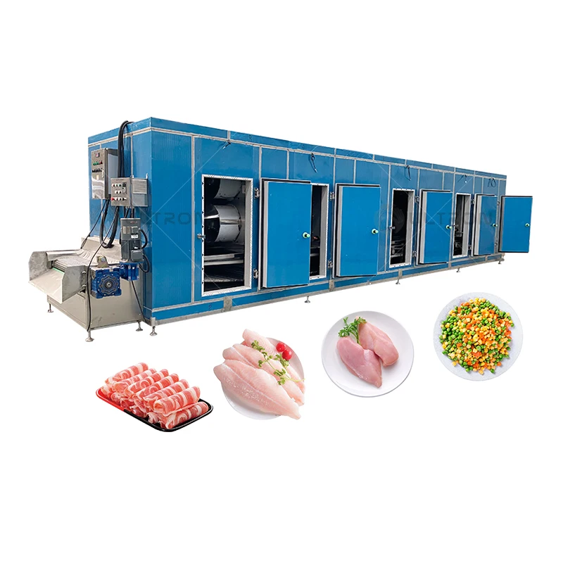 Used Iqf Tunnel Freezer Fish Freezing Machine Iqf Freezing