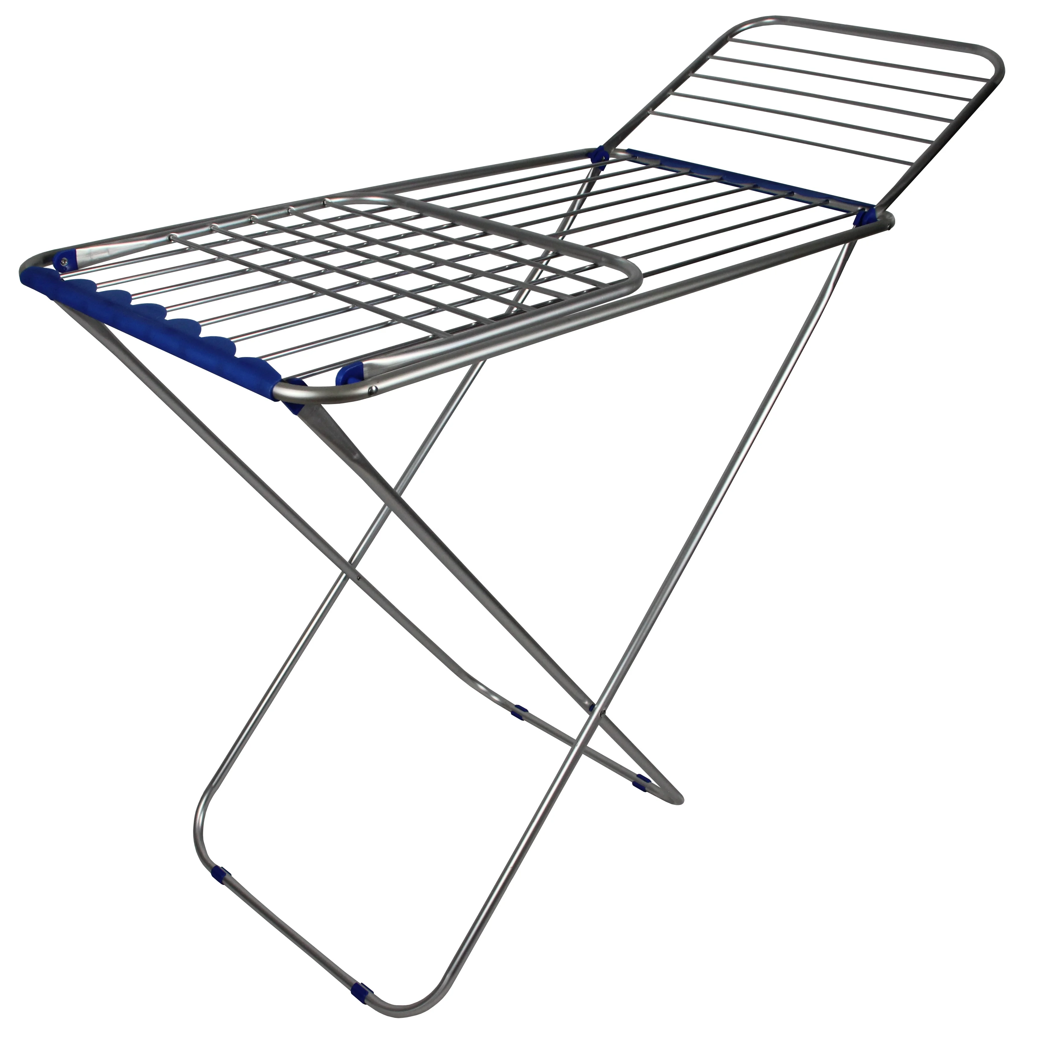 OEM/ODM Aluminum Alloy folding clothes hanger,18M,Mobile clothes drying rack,Shelf suitable for outdoor balcony lawn