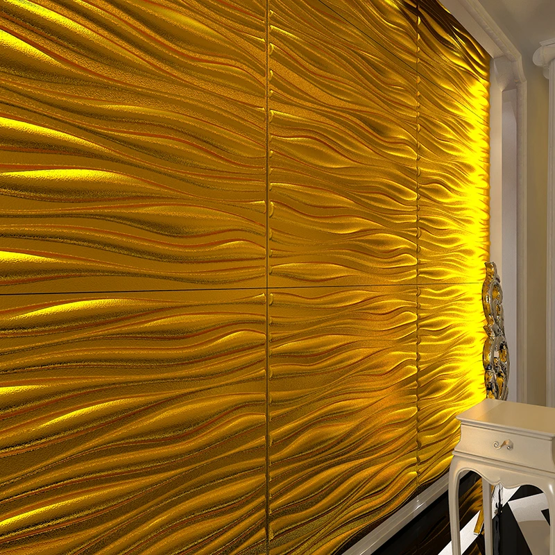 project popular selling decorative  bamboo fiber 3d wallpapers/wall coating for indoor