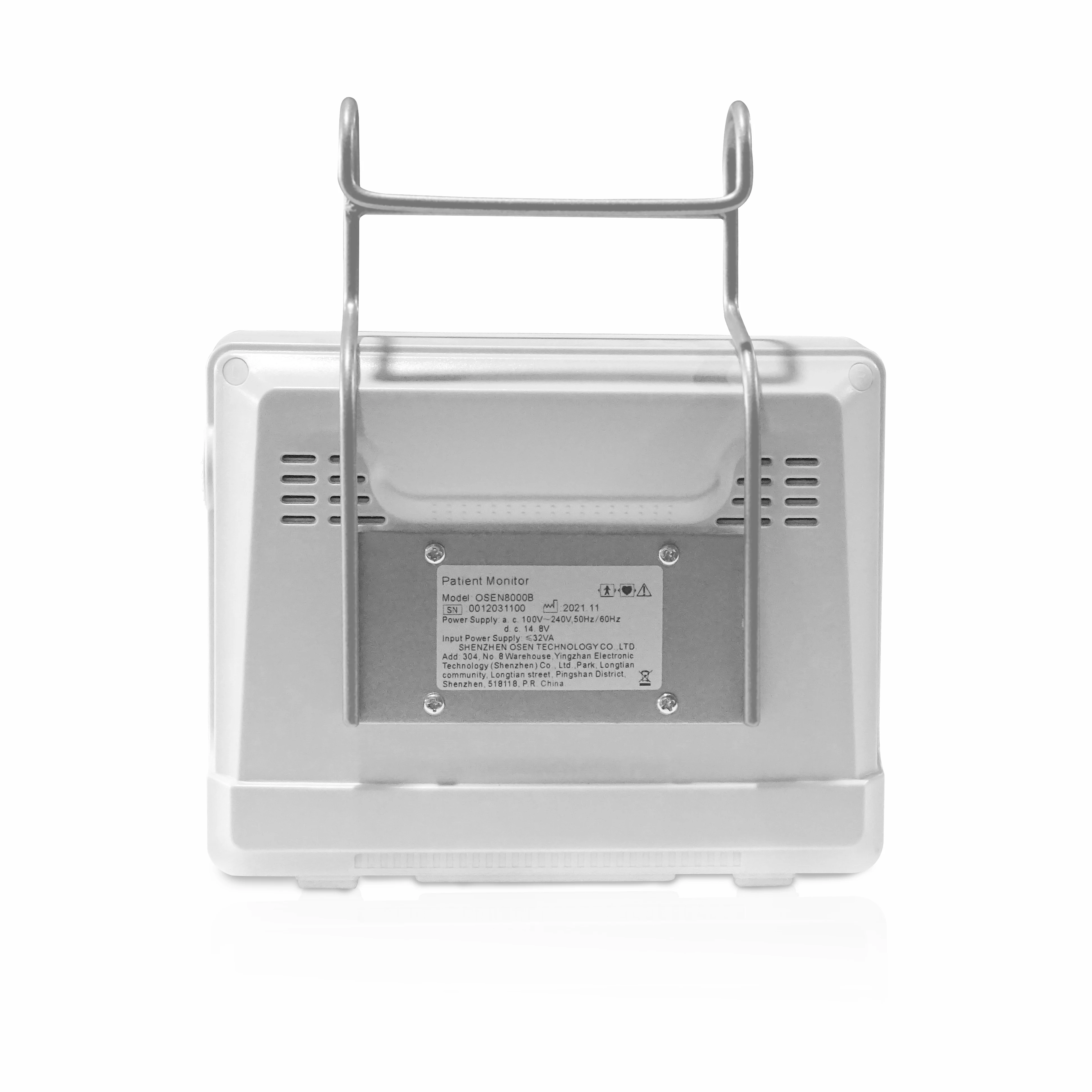 High Quality Animal Use Veterinary Vital Signs Monitor Etco2 Monitor 8 Inch Five 6 Parameter Patient Monitor Multi-parameter