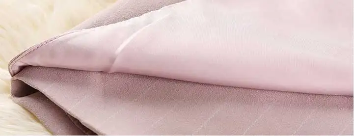 Повседневные Модные женские костюмы с юбкой, пиджак в полоску на одной пуговице, облегающий комплект из двух предметов с мини-юбкой S90011B