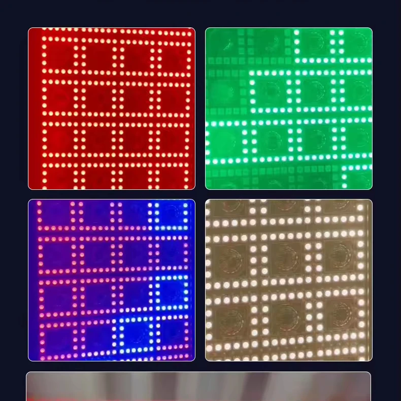 New Stage Mobile Headlight Home Party Disco 36 * 3W RGB LED City Color Mobile Headlight Dance Light