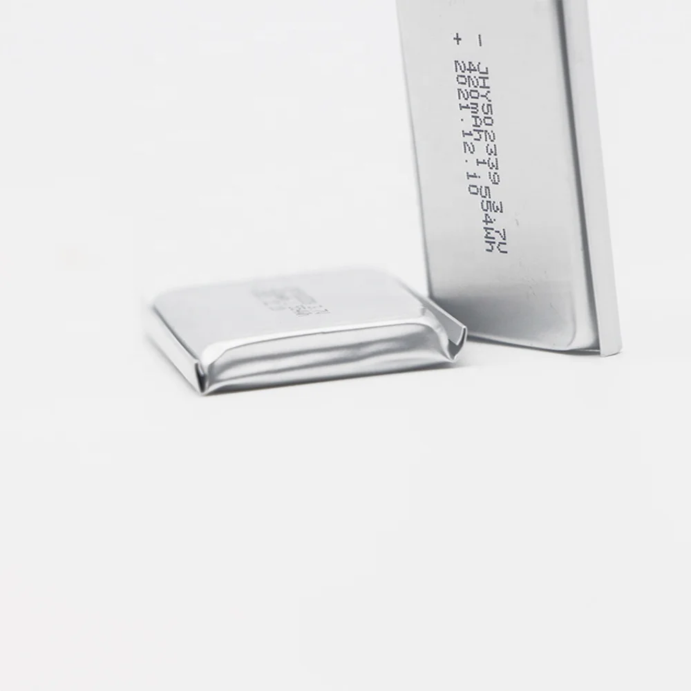 Quality Lithium Ion Lipo Batteries 502339 3.7V 420mah  for toys smart satch electronic  robotic sweeper