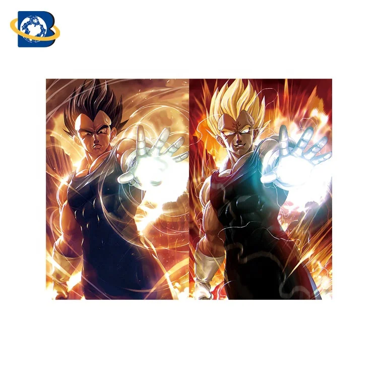 
3d &flip Japanese anime lenticular poster with cool designs 