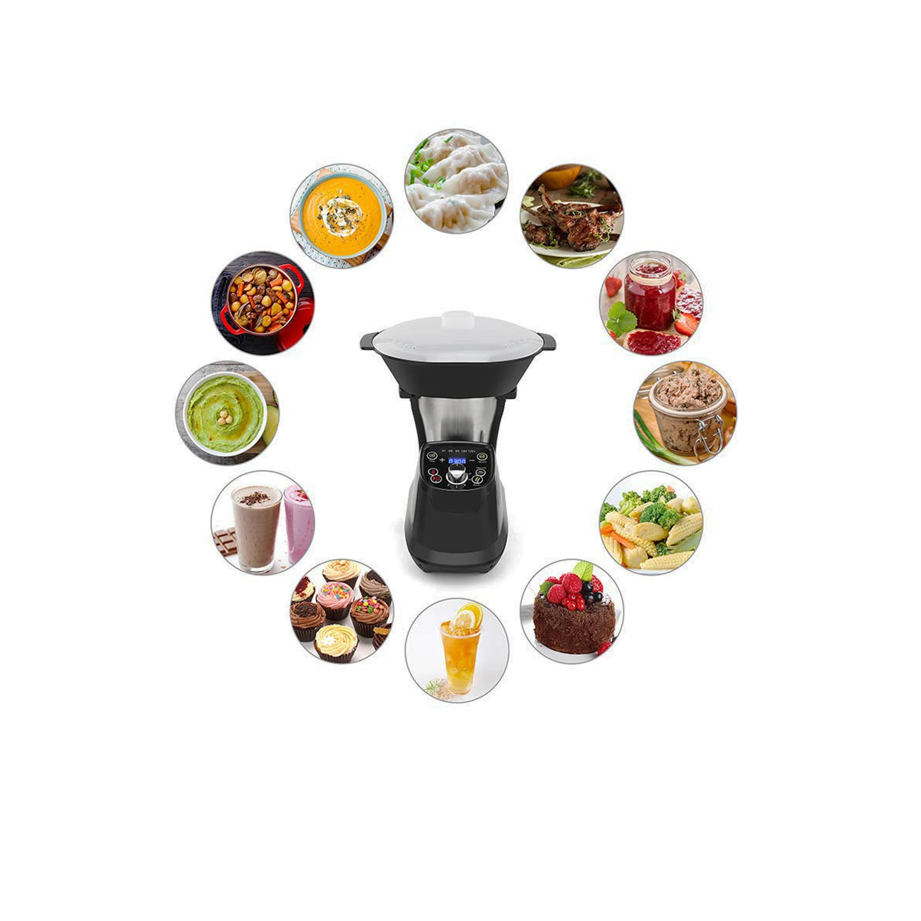 Кухонный комбайн и плита Thermo Blend
