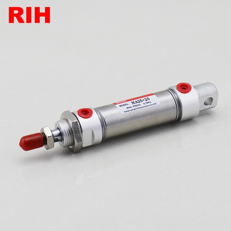 
MA series Double Acting Stainless Steel Small Air Piston Pneumatic Air Cylinder 