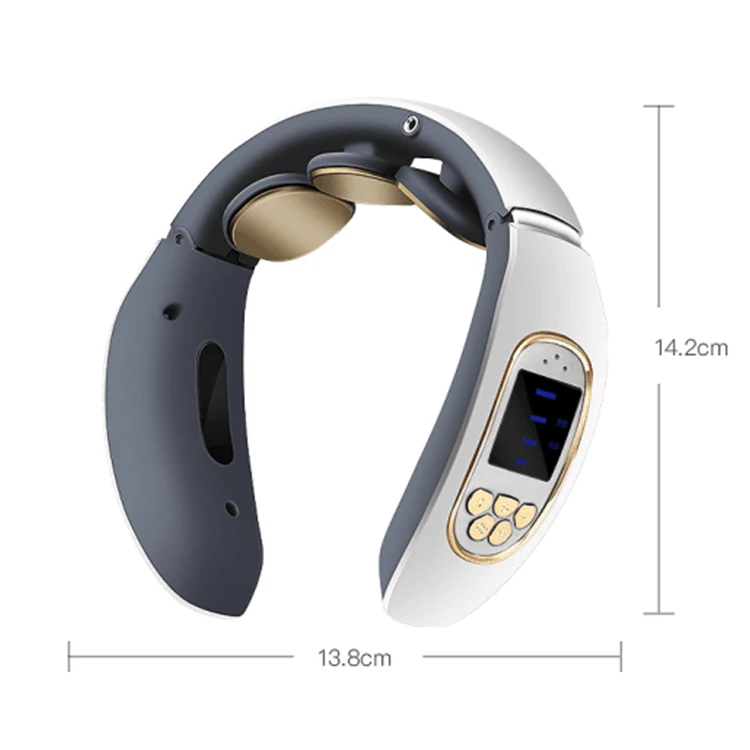 Тепло глубоко разминание ткани массаж шеи плечо массажер для мышц боли Relax