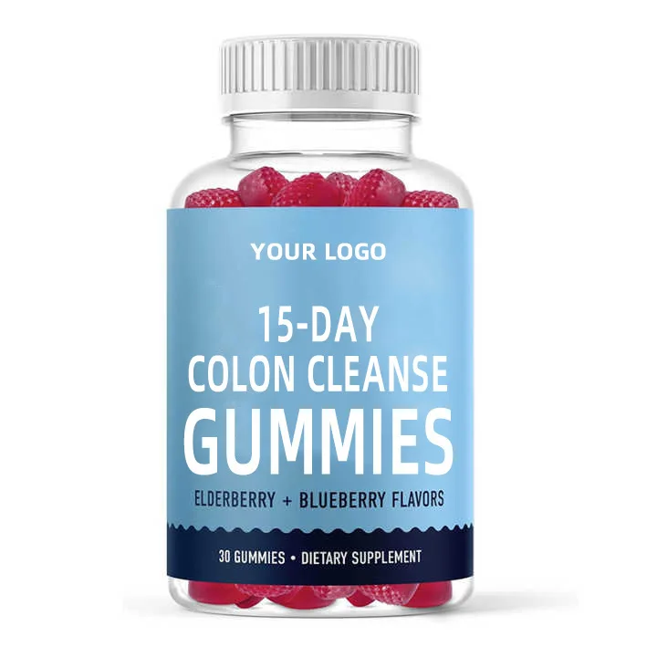15-Day Colon Cleanse Elderberry + Blueberry flavors Gummies supplement