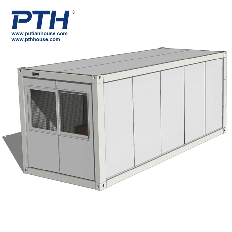 20ft whole packing or detachable Fast assemble  container house steel frame