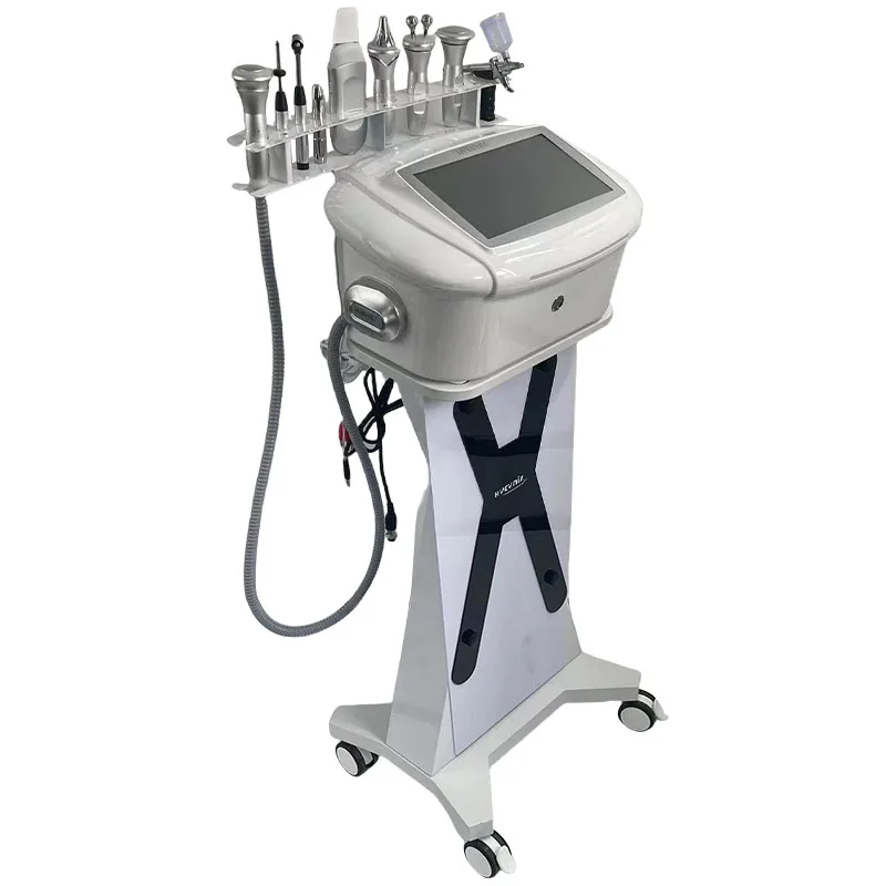 Portable Multifunction Beauty Skin Rejuvenation Ion bar Oxygen Jet Peeling MDA microdermabrasion Oxygen Facial Machine
