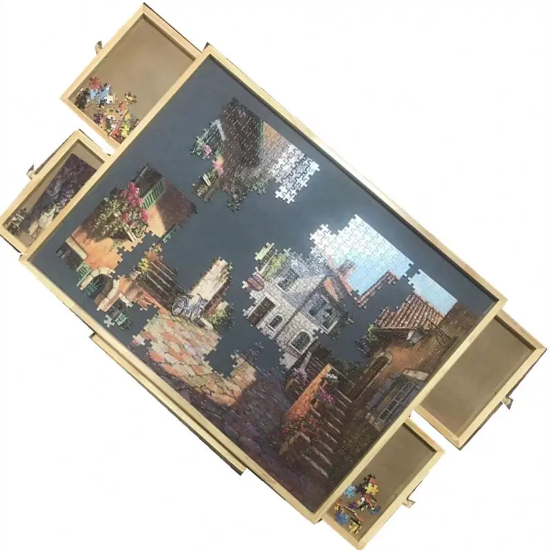 Wooden crafts effect puzzle jigsaw turtle design professional manufacturer world map jigsaw puzzle wholesale blank jigsaw puzzle