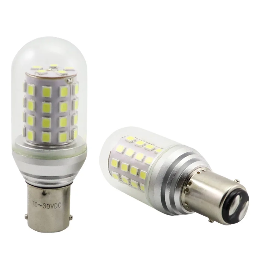 Алюминиевый корпус с длительным сроком службы DC10-30V DC48-80V 5 Вт 1156 светодиодная лампа для автомобиля