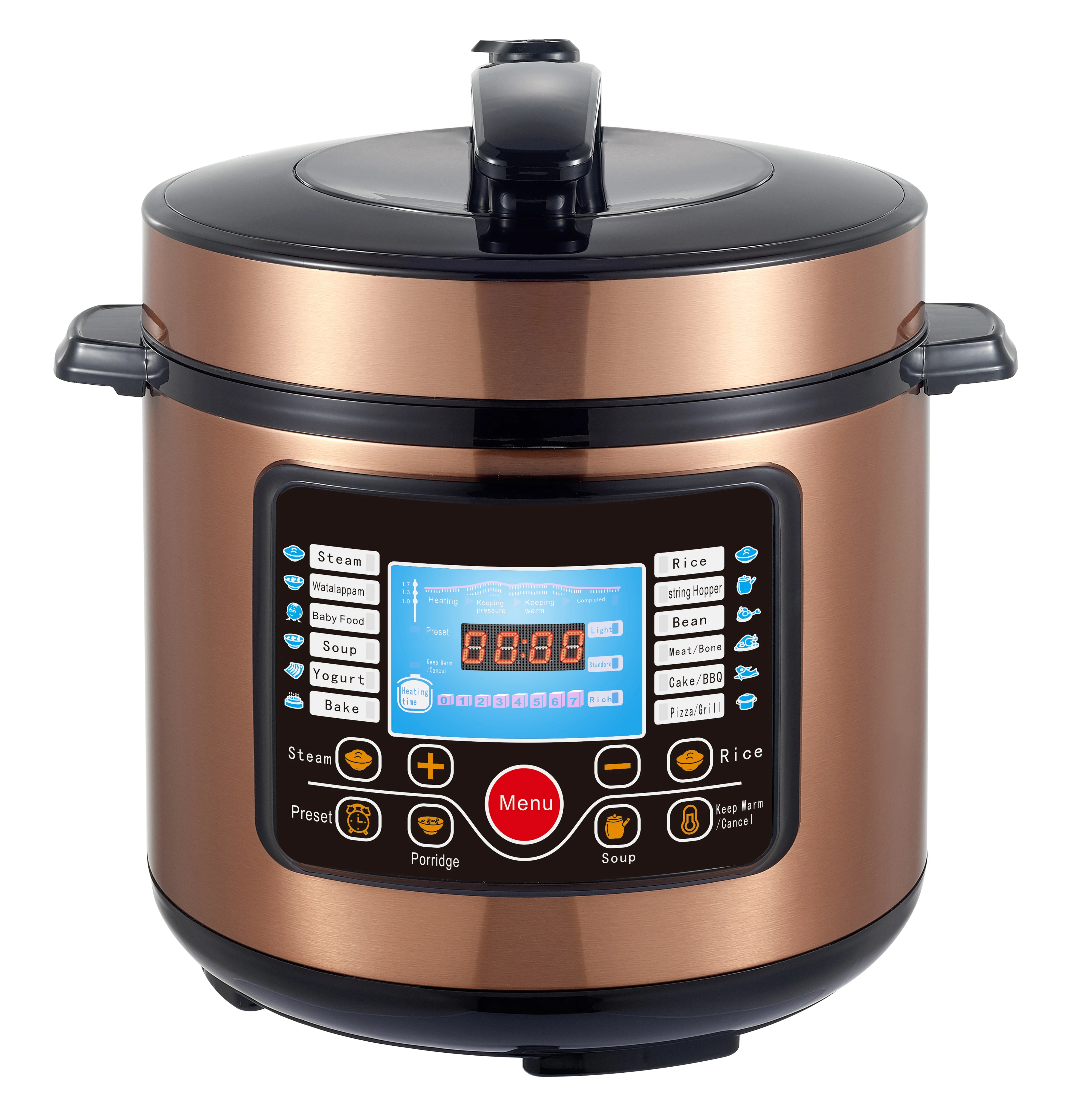 6qt конкурентоспособная цена электрические Скороварки Скороварка 304 скороварка из нержавеющей стали хорошего качества