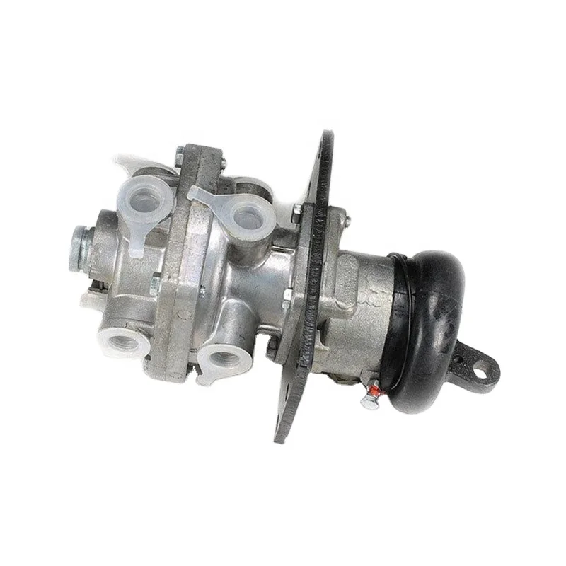 Two-section brake valve with lever ZIL/KAMAZ/MAZ 100-3514008