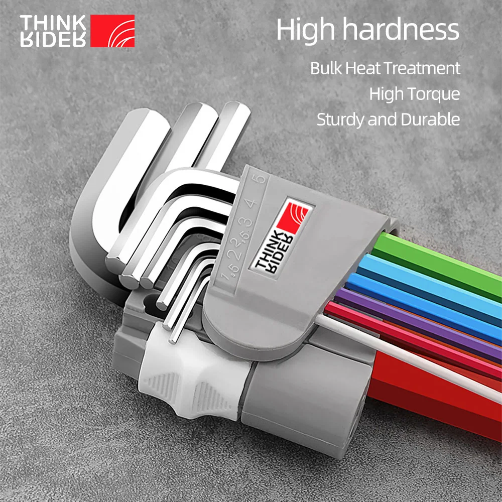 Hardware Tools Type security key allen key wrench for Hexagon Screw Spanner l-keys Ball Head Inner Hexagon hex Key Spanner Set