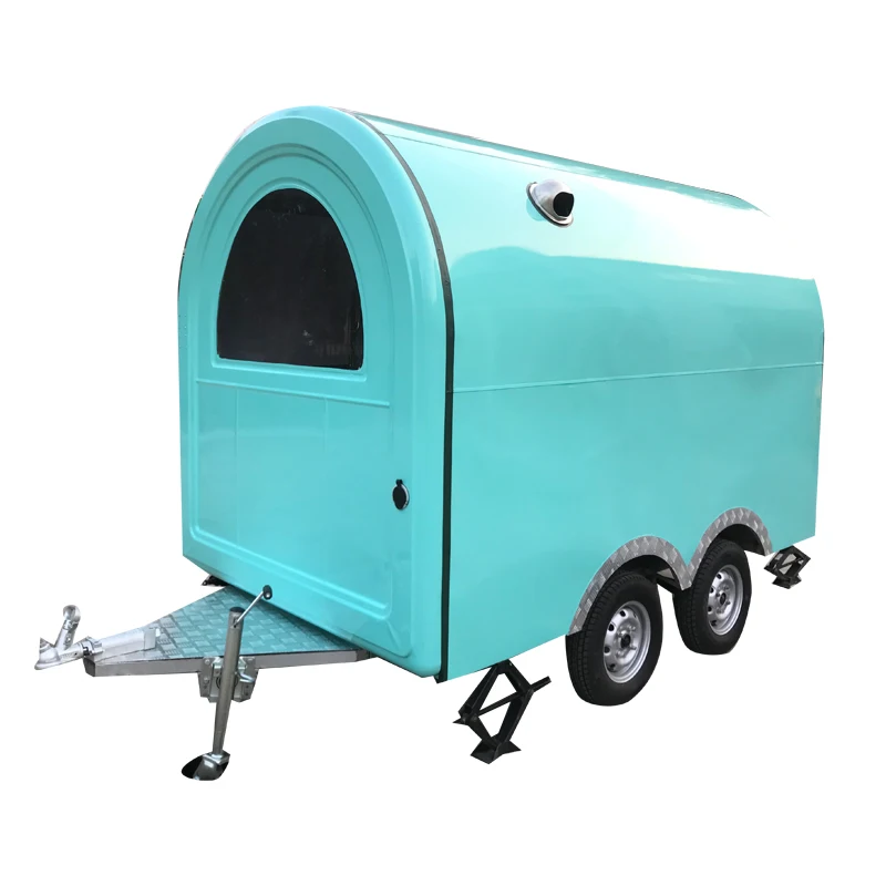 professional festival street hot dog cart/caravan trailer electric switch manufacturing machine /hand push food cart