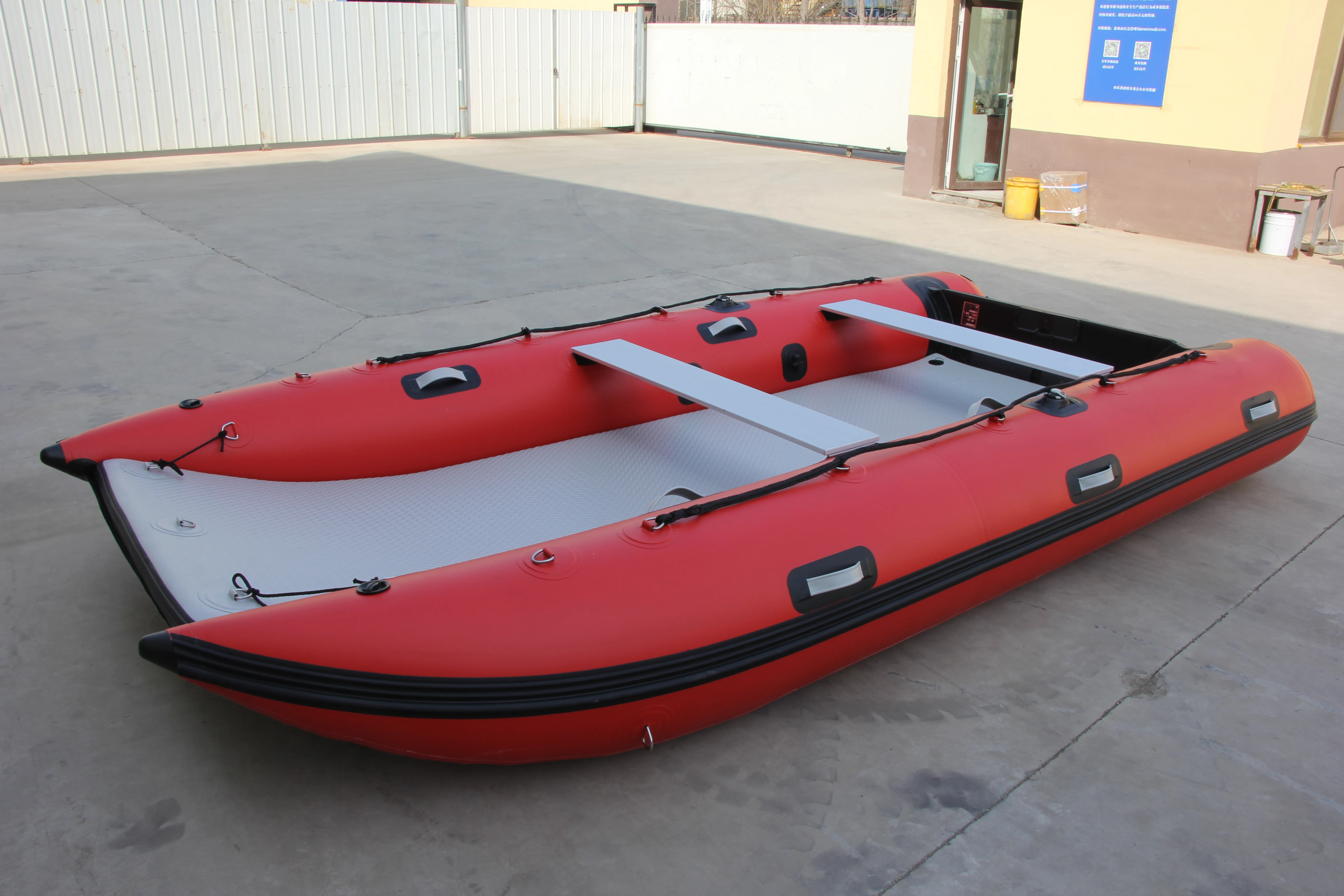 High Level inflatable sailing catamaran boat kayak boat