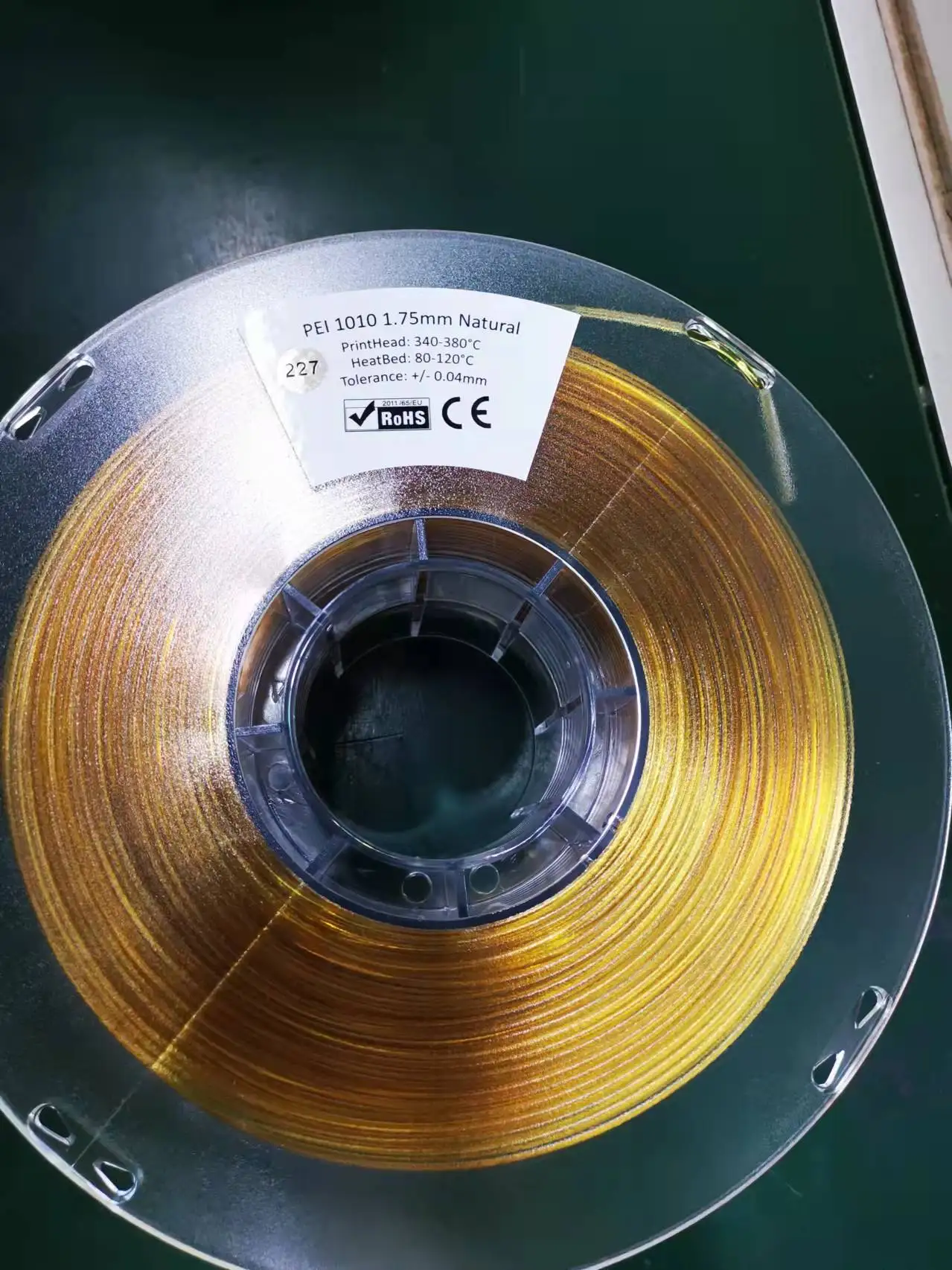 High quality PPS/PEI/PEEK 1.75mm 1KG/0.5KG strong material 3D Printer Filament