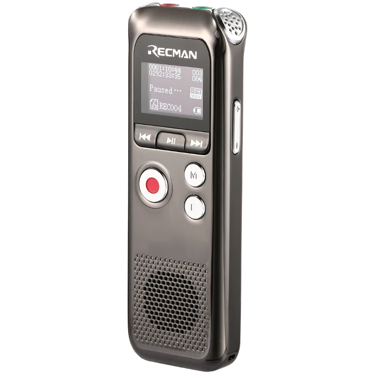 Цифровой звукозаписывающее устройство 32 ГБ, звукозаписывающее устройство с голосовой активацией и проигрывателем MP3