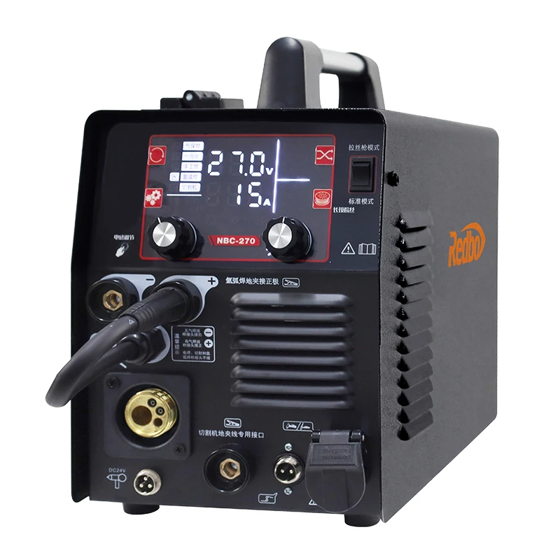 160Amp 220V 380V dual voltage portable CO2 no gas gasless MIG/MMA/TIG/CUT welding machine 5 in 1 multifunctional welders