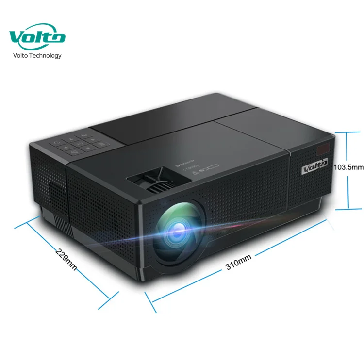 OEM ODM Factory родной 1080p Full HD LED LCD домашний кинотеатр портативный