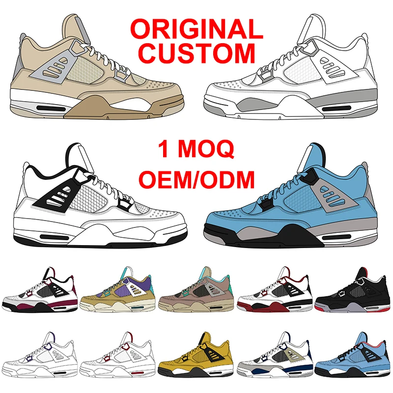 High Top Custom Men Casual Sneakers Original Zapatillas Used Shoes Basketball Oem For Men Ladies Sneakers Customers