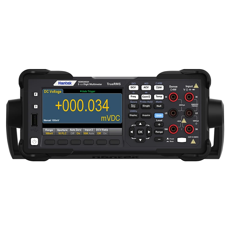 Hantek benchtop digital multimeter  30, 000 readings/s   150 PPM HDM3055 five-and-a-half-digit reading multimeter