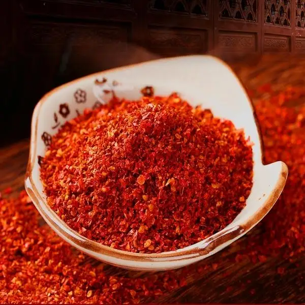Korean Red Chili Flakes, Hot Pepper, Chili Coarse Powder & Flakes No aflatoxin in chilli powder new crop manufacturer factory