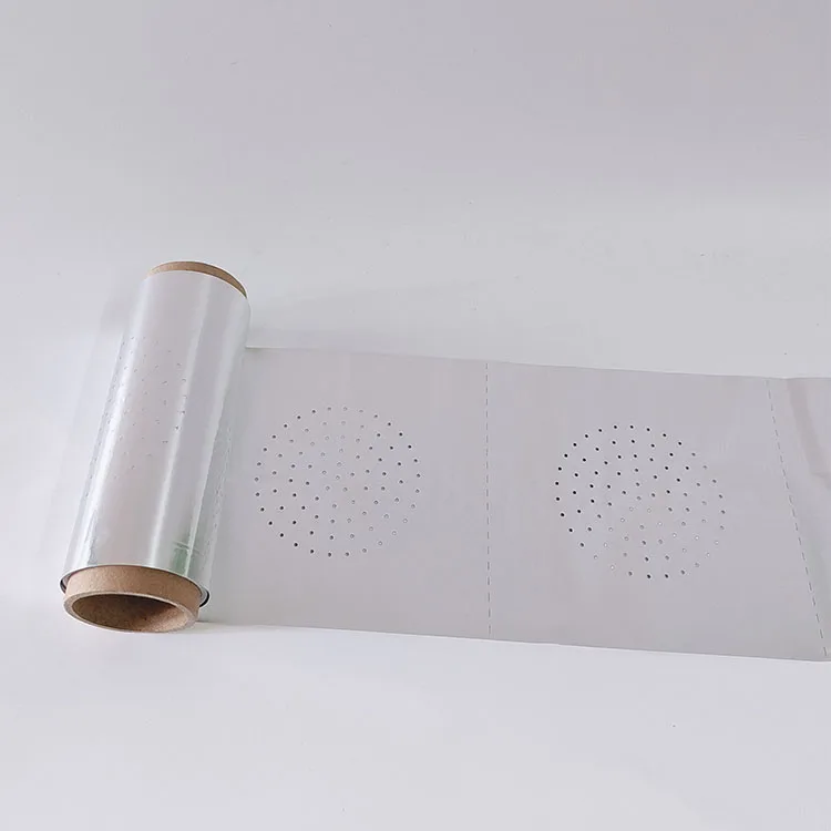 12cm*12m 35 microns Pre-punched Aluminium Foil for Shisha with Hole Round Hookah Foil Aluminum Sheets with Hole