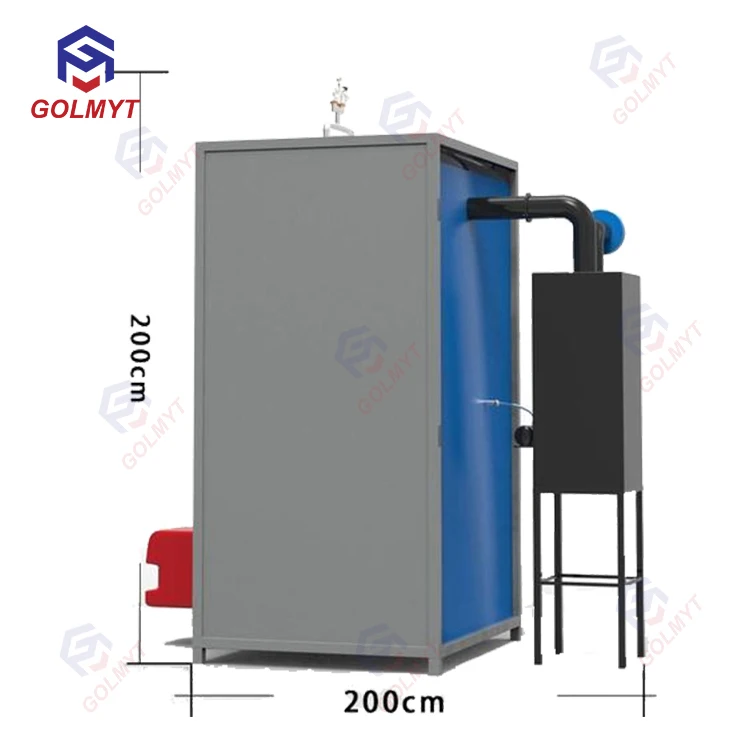 Высокоэффективный промышленный паровой котел на природном газе или дизельном топливе