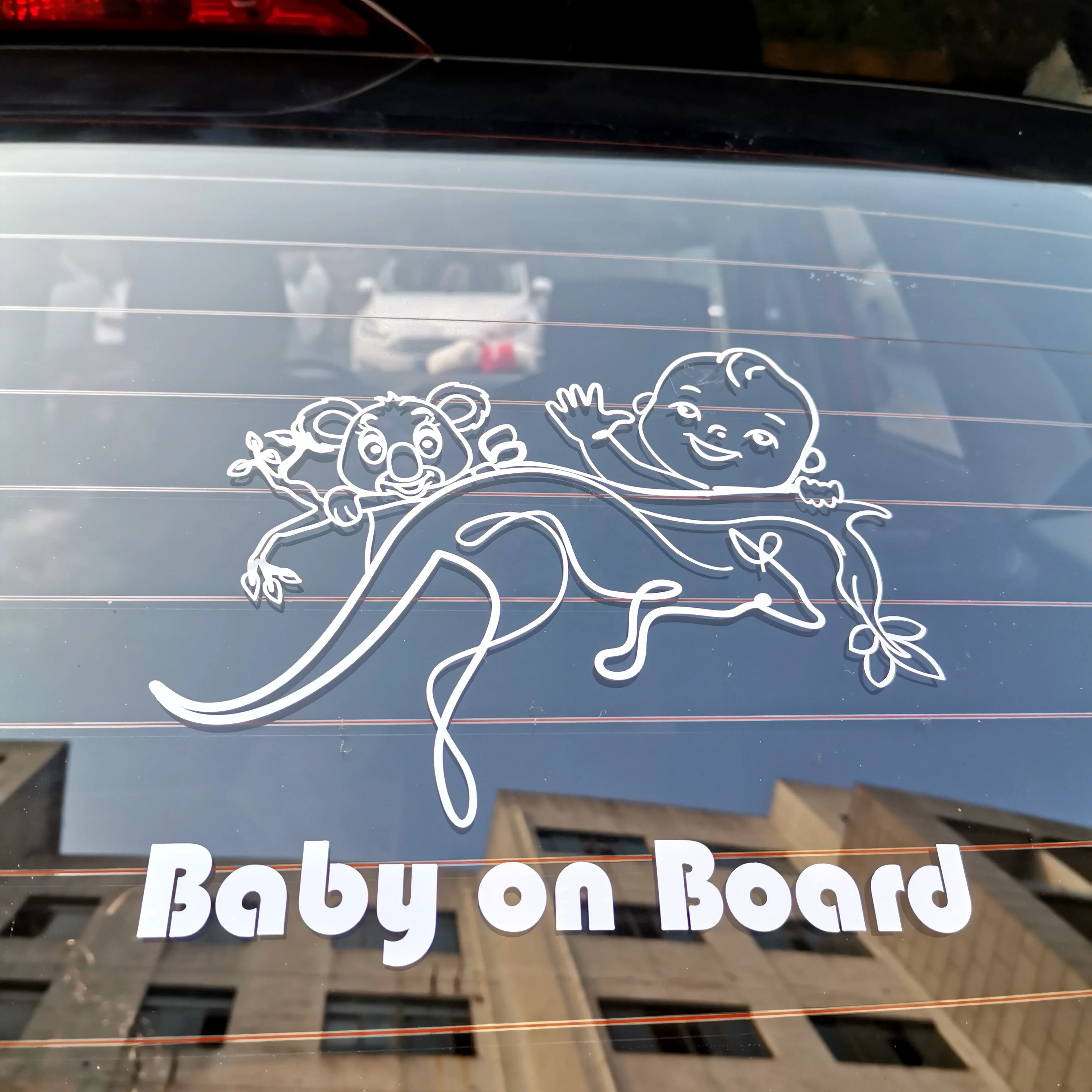 China custom baby on board car sticker for car with your own design