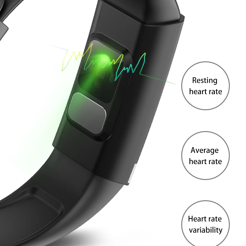 ECG PPG Heart Rate Monitor Fitness Tracker Smart bracelet blood pressure monitor smart watch SPO2 Fitness Tracker