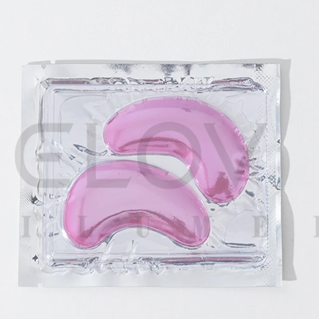 OEM ODM Wholesale Factory Price Skin Care Collagen Crystal Gold Pink Anti Aging Repairing Eye Mask