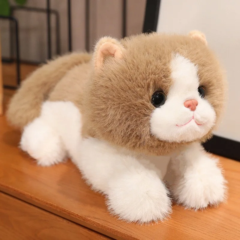 Manufactory Direct Factory Sale Customized Cat Plush Toy Soft Cotton Fabric Logo Imprinted Gift