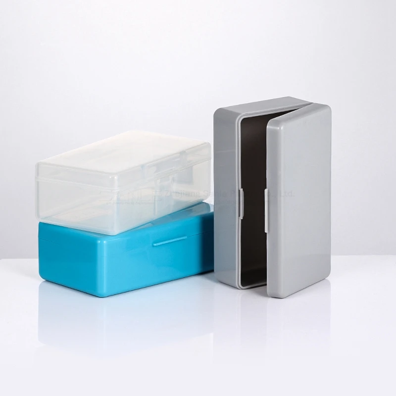 Square industrial supplies Medicaments Smart toy Transparent Handling Hook Mini Custom Ear studs Tool Bait small pp plastic box