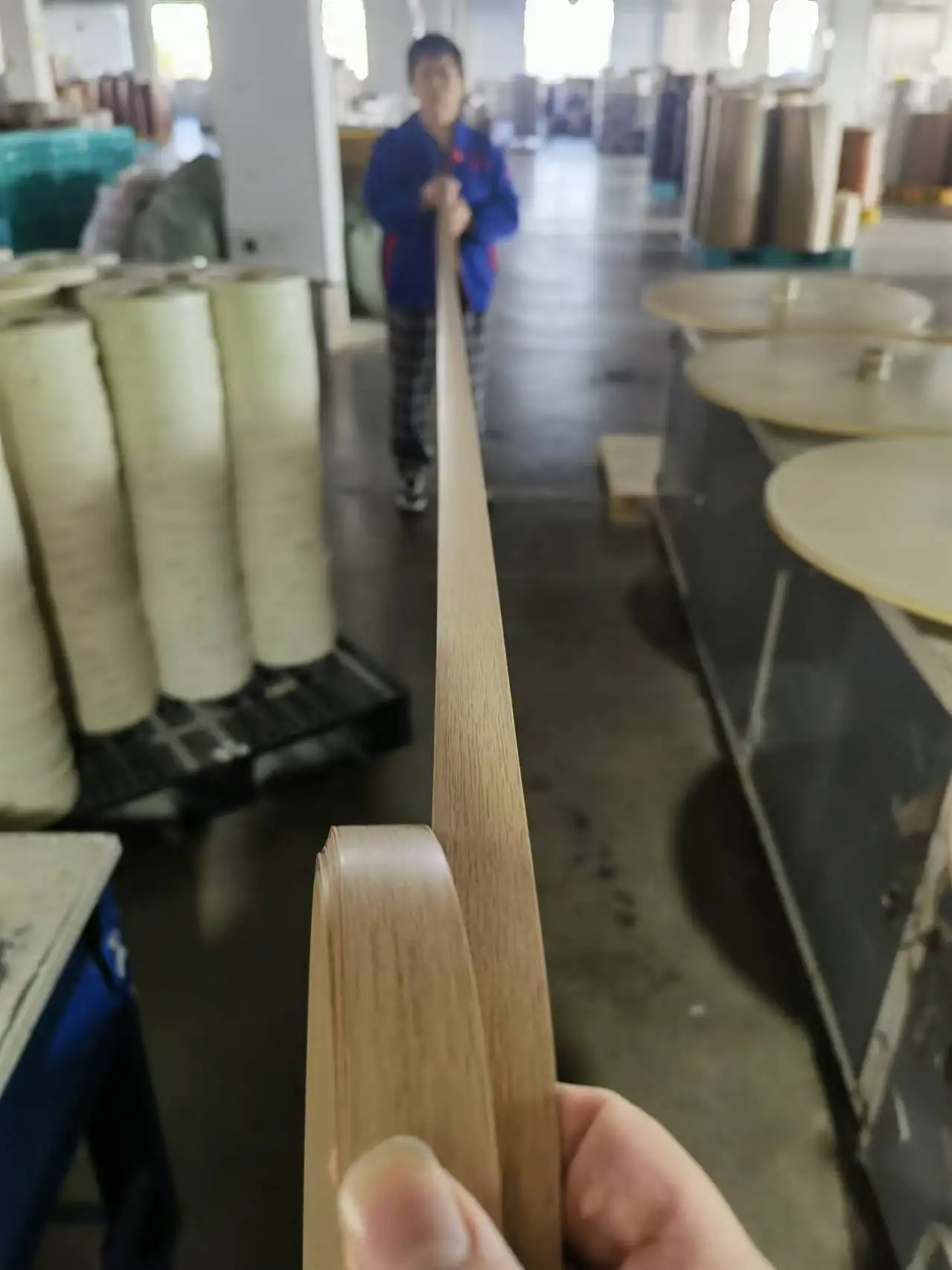 3D PVC/ABS Edge Banding Machine Tape Self-Adhesive Melamine Furniture Decorative Strips for Wood and Acrylic Materials