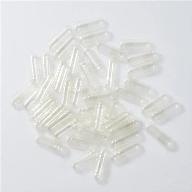 Preservative Free Delayed Release Acidproof Halal Certified Size 0 1 Empty Enteric Gelatin Coated Capsules