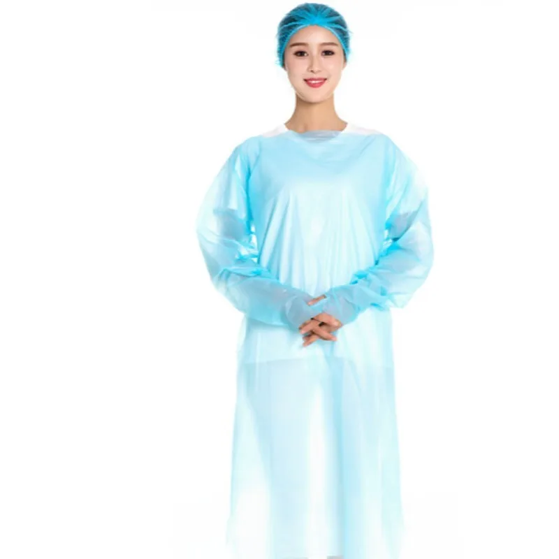 Disposable surgical apron Disposable haircut apron Plastic apron disposable medical