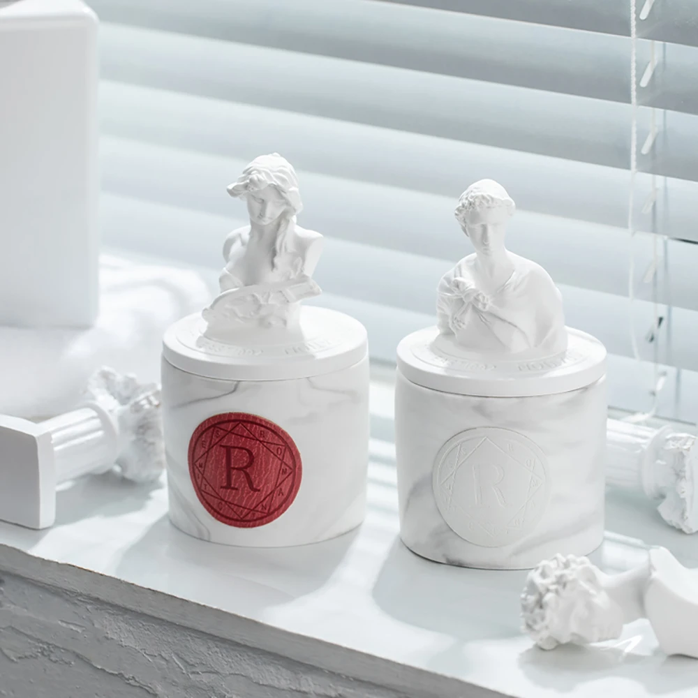 wholesale Private Label Luxury 45 Hour Burn Medium Aromatherapy Candles For Scented Soy Wax