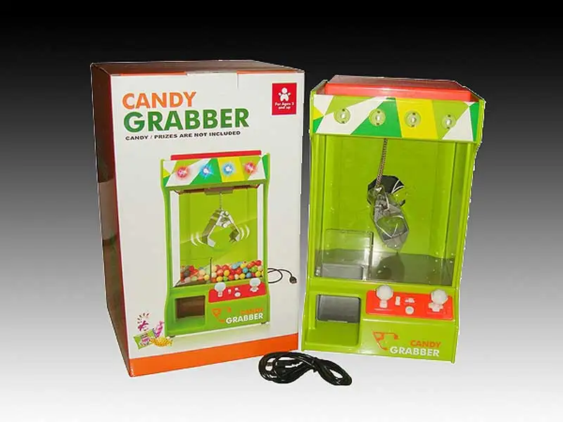 Электрическая машина для захвата диспенсер конфет игрушка с подсветкой музыкальная мини-машина