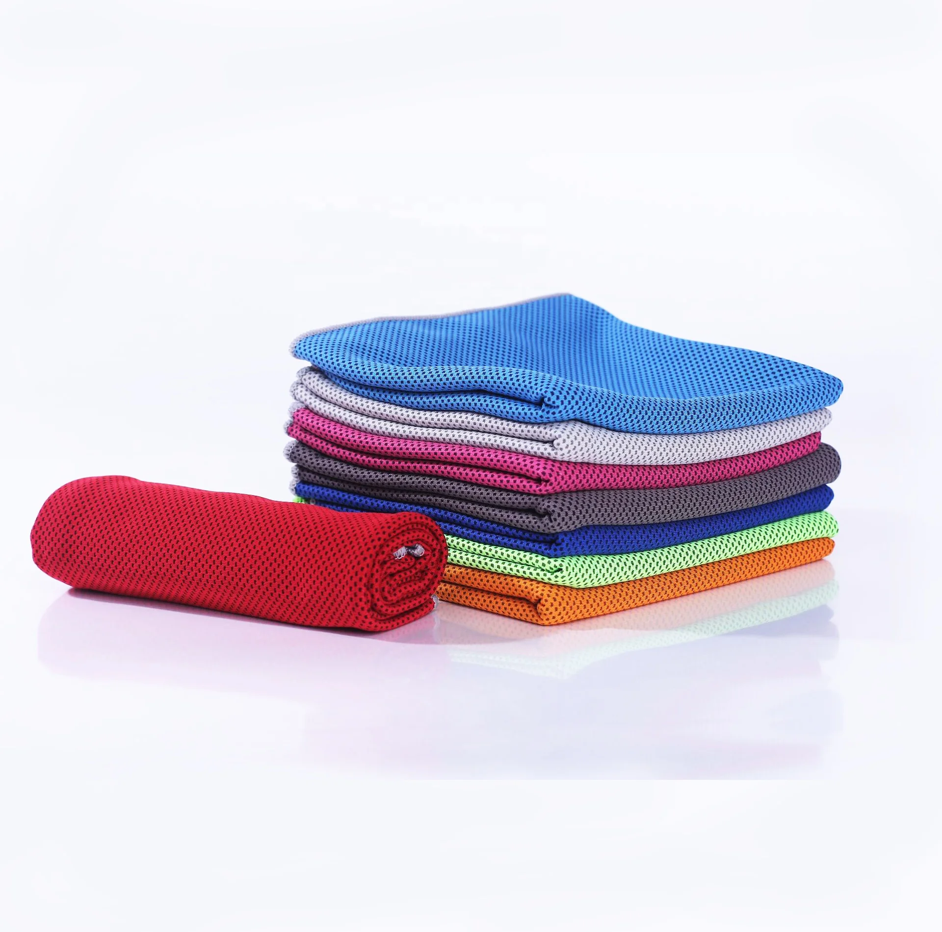 Sport Cooling Towel Strong Sweat Absorption Cold Rapid Cooling Cool Feel Microfiber Ice Towel