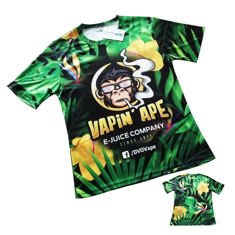 Sublimation Sports Apparel Oversized Mesh Polyester Spandex T-Shirt